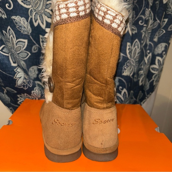 Sporta iris tan fur lined boot 7.5 - Picture 3 of 10